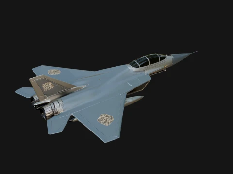 Military Jet Fighter Model Design 10 - 3D Print Model 3D Print Model