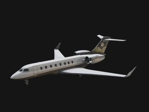 Private Jet Model Design 2 - 3D Print Model 3D Print Model
