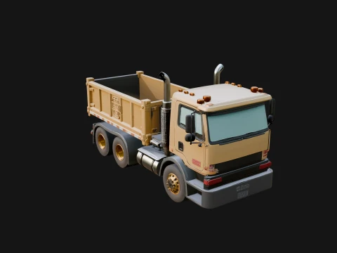 Dump Truck Model Design 28 - 3D Print Model 3D Print Model