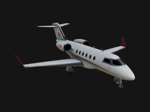 Private Jet Model Design 3 - 3D Print Model 3D Print Model