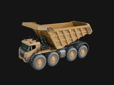 Dump Truck Model Design 29 - 3D Print Model 3D Print Model