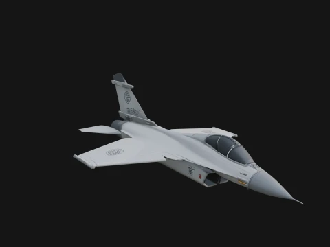 Military Jet Fighter Model Design 16 - 3D Print Model 3D Print Model