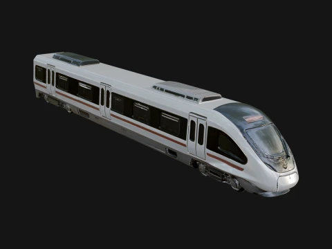 High Speed Train Model Design 7 - 3D Print Model 3D Print Model