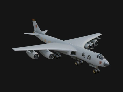 Military Cargo Plane Model Design 14 - 3D Print Model 3D Print Model