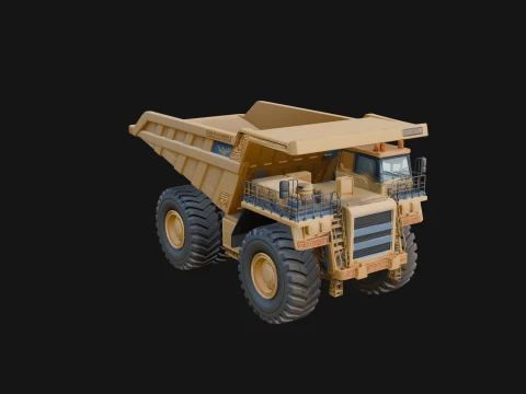 Dump Truck Model Design 31 - 3D Print Model 3D Print Model