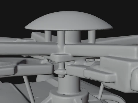 Rescue Helicopter Model Design 7 - 3D Print Model 3D Print Model