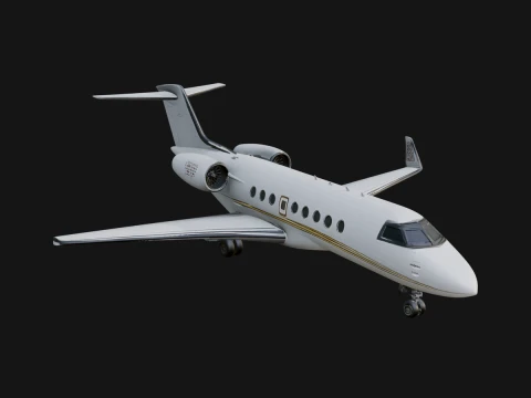 Private Jet Model Design 4 - 3D Print Model 3D Print Model
