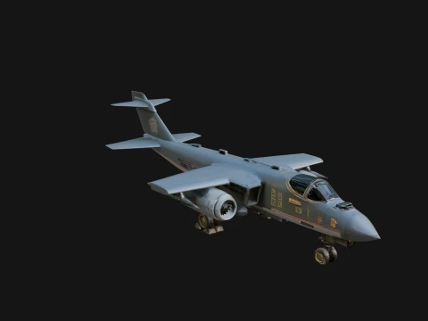 Military Jet Fighter Model Design 19 - 3D Print Model 3D Print Model
