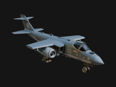 Military Jet Fighter Model Design 19 - 3D Print Model 3D Print Model
