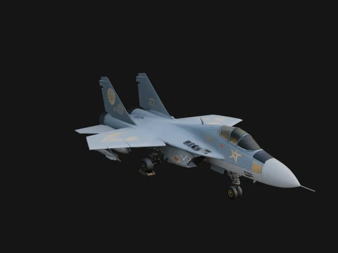 Military Jet Fighter Model Design 22 - 3D Print Model 3D Print Model
