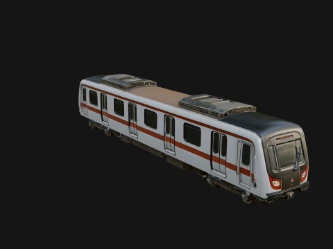 Subway Train Car Model Design 8 - 3D Print Model 3D Принт Модель
