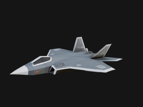 Military Jet Fighter Model Design 24 - 3D Print Model 3D Print Model