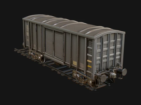 Freight Train Wagon Model Design 3 - 3D Print Model 3D Print Model