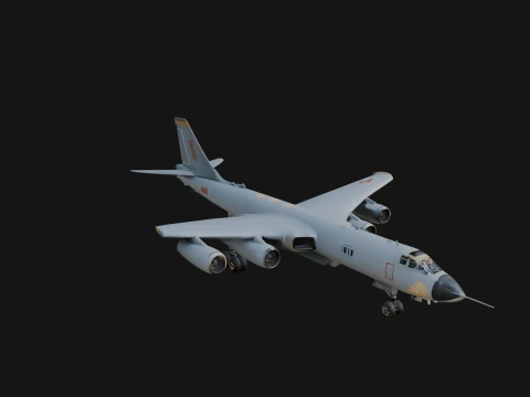 Military Cargo Plane Model Design 20 - 3D Print Model 3D printmodel
