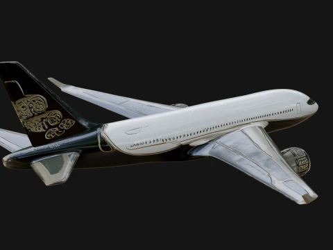Airliner Plane Model Design 9 - 3D Print Model 3D Print Model