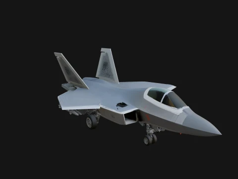 Military Jet Fighter Model Design 32 - 3D Print Model 3D Print Model