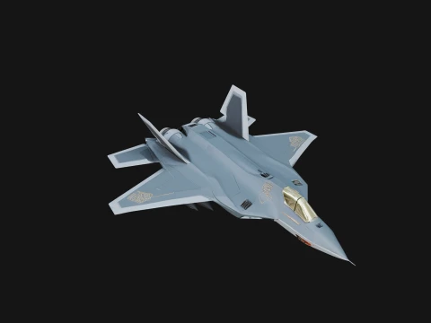 Military Jet Fighter Model Design 33 - 3D Print Model 3D Print Model