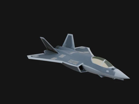 Military Jet Fighter Model Design 37 - 3D Print Model 3D Print Model