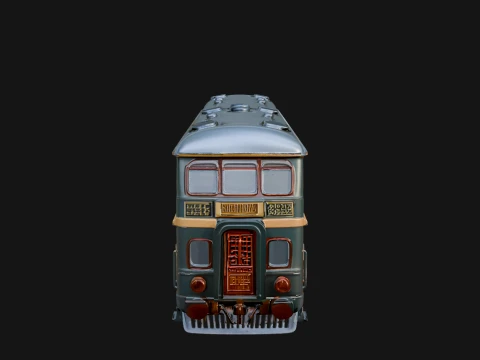 Passenger Train Car Model Design 9 - 3D Print Model 3D Print Model