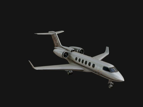 Private Jet Model Design 7 - 3D Print Model 3D Print Model