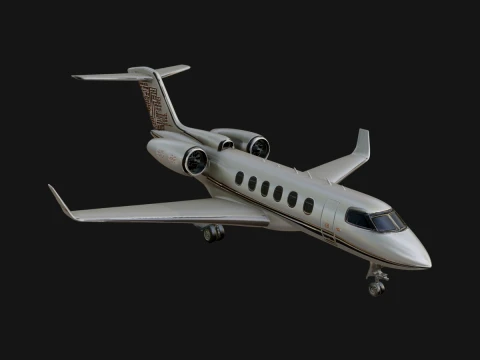 Private Jet Model Design 7 - 3D Print Model 3D Print Model