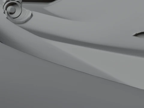 Stealth Bomber Plane Model Design 7 - 3D Print Model 3D Print Model