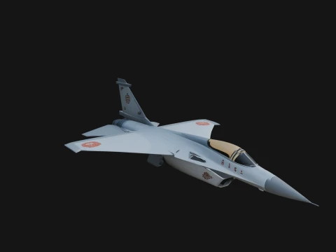 Military Jet Fighter Model Design 43 - 3D Print Model 3D Print Model