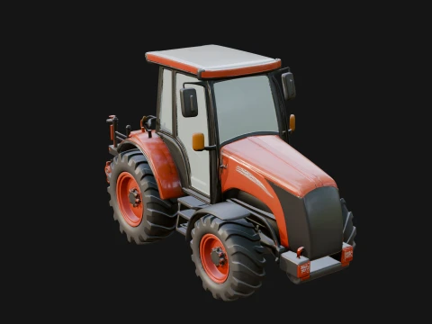 Farm Tractor Model Design 20 - 3D Print Model 3D Print Model