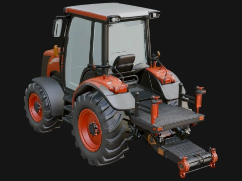 Farm Tractor Model Design 20 - 3D Print Model 3D 프린트 모델
