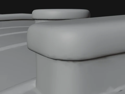 Passenger Train Car Model Design 10 - 3D Print Model 3D Print Model