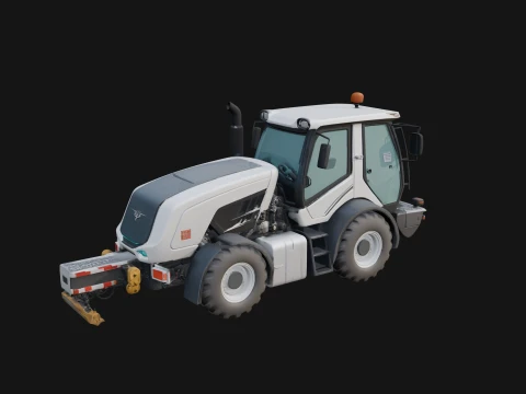 Farm Tractor Model Design 23 - 3D Print Model 3Dプリントモデル