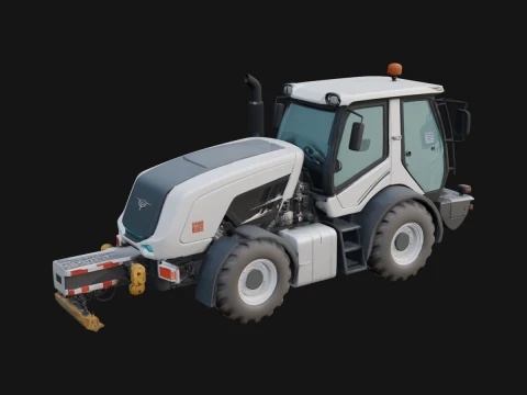 Farm Tractor Model Design 23 - 3D Print Model 3D 프린트 모델