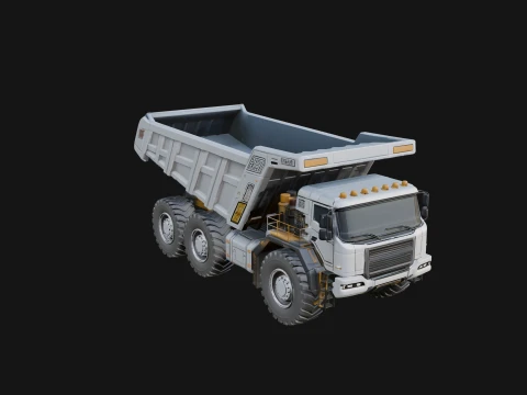 Dump Truck Model Design 36 - 3D Print Model 3D Print Model