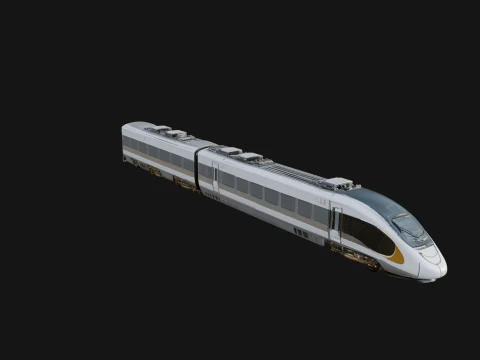 High Speed Train Model Design 11 - 3D Print Model 3D Print Model