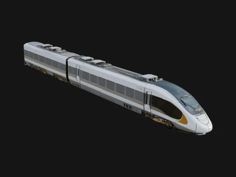 High Speed Train Model Design 11 - 3D Print Model 3D Print Model
