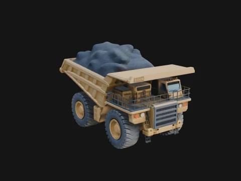 Dump Truck Model Design 37 - 3D Print Model 3D Print Model