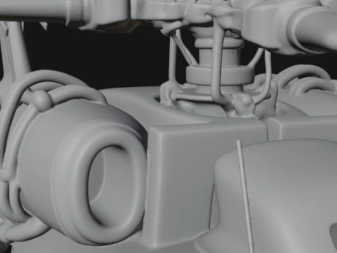 Rescue Helicopter Model Design 16 - 3D Print Model 3D Print Model