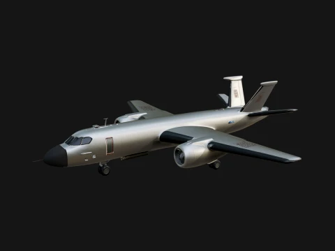 Military Cargo Plane Model Design 30 - 3D Print Model 3D Print Model