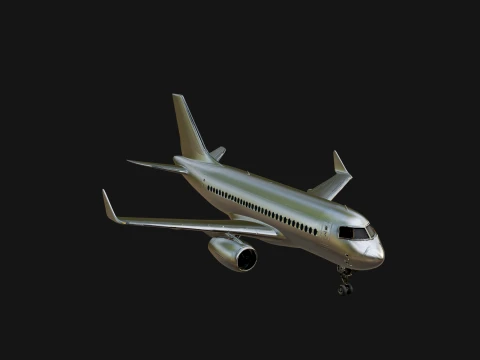 Airliner Plane Model Design 15 - 3D Print Model 3D Print Model