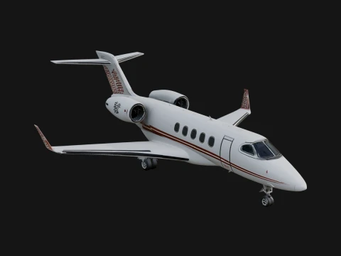 Private Jet Model Design 10 - 3D Print Model 3D Print Model