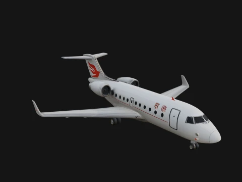 Private Jet Model Design 11 - 3D Print Model 3D printmodel