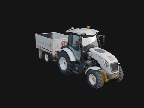 Compact Utility Truck Model Design 3 - 3D Print Model 3D Print Model