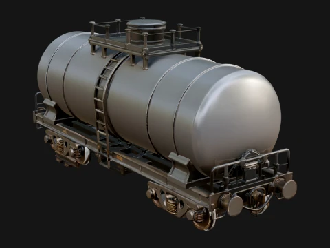 Freight Train Wagon Model Design 12 - 3D Print Model 3D Print Model