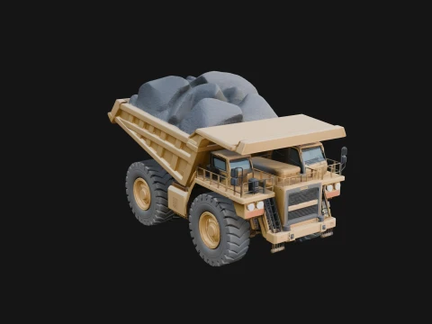 Dump Truck Model Design 38 - 3D Print Model 3D Print Model