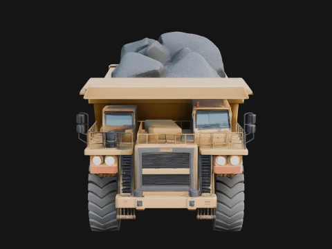 Dump Truck Model Design 38 - 3D Print Model 3D Print Model