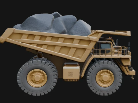 Dump Truck Model Design 38 - 3D Print Model 3D Print Model
