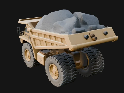 Dump Truck Model Design 38 - 3D Print Model 3D Print Model