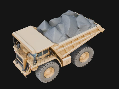 Dump Truck Model Design 38 - 3D Print Model 3D Print Model