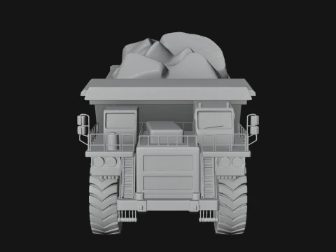 Dump Truck Model Design 38 - 3D Print Model 3D Print Model