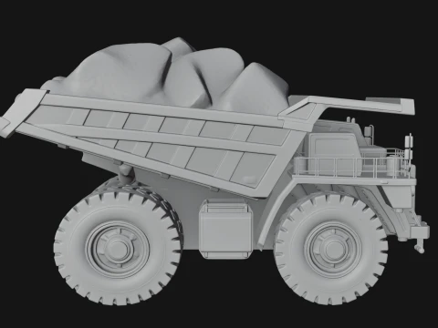 Dump Truck Model Design 38 - 3D Print Model 3D Print Model